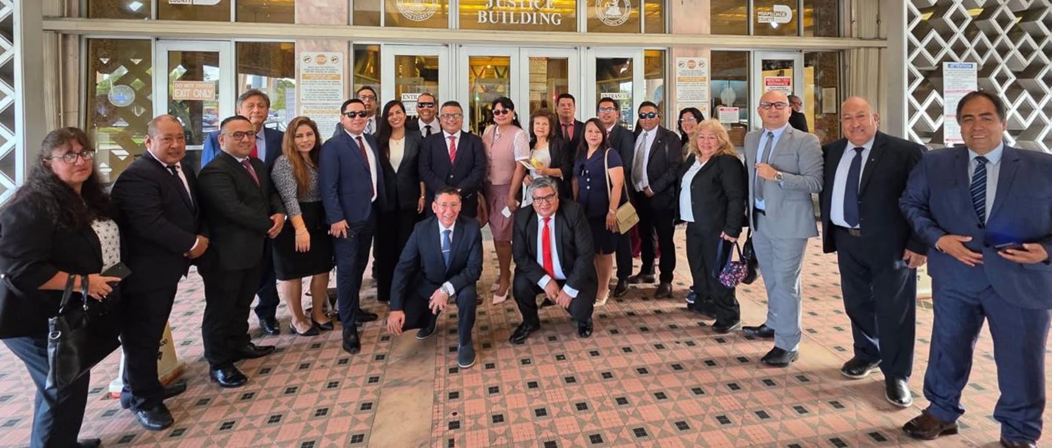 #TeamJud11 Welcomes a Group of Judges and Attorneys from Peru