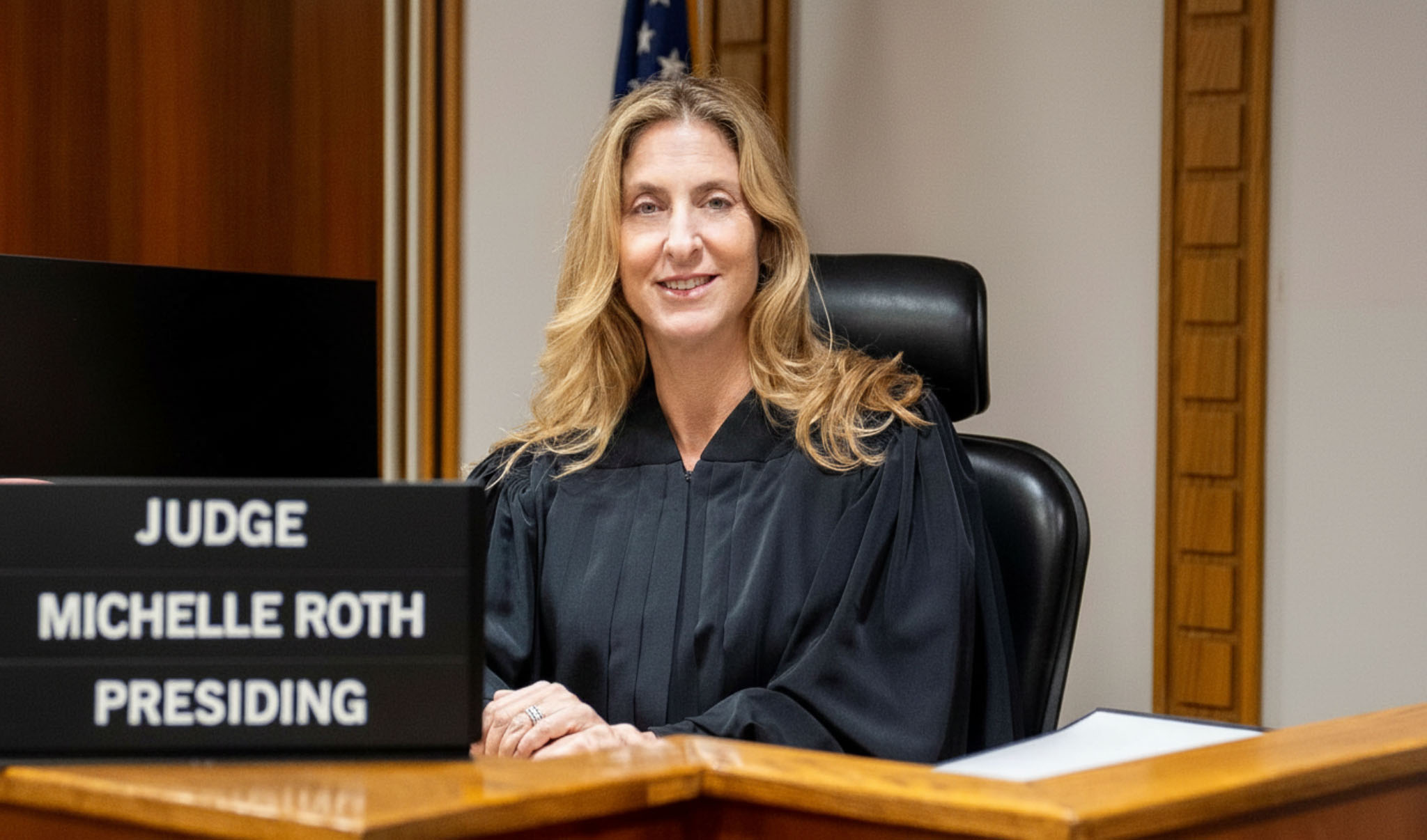﻿Congratulations to Judge Michelle Roth