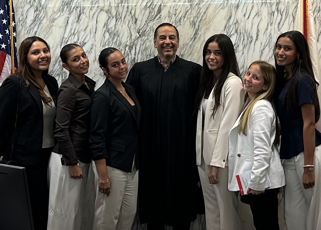 Judge Carlos Guzman Welcomes Students From Our Lady of Lourdes Academy