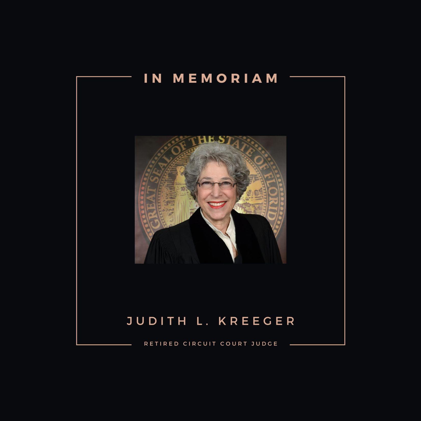 In Memoriam: Retired Circuit Court Judge Judith L. Kreeger