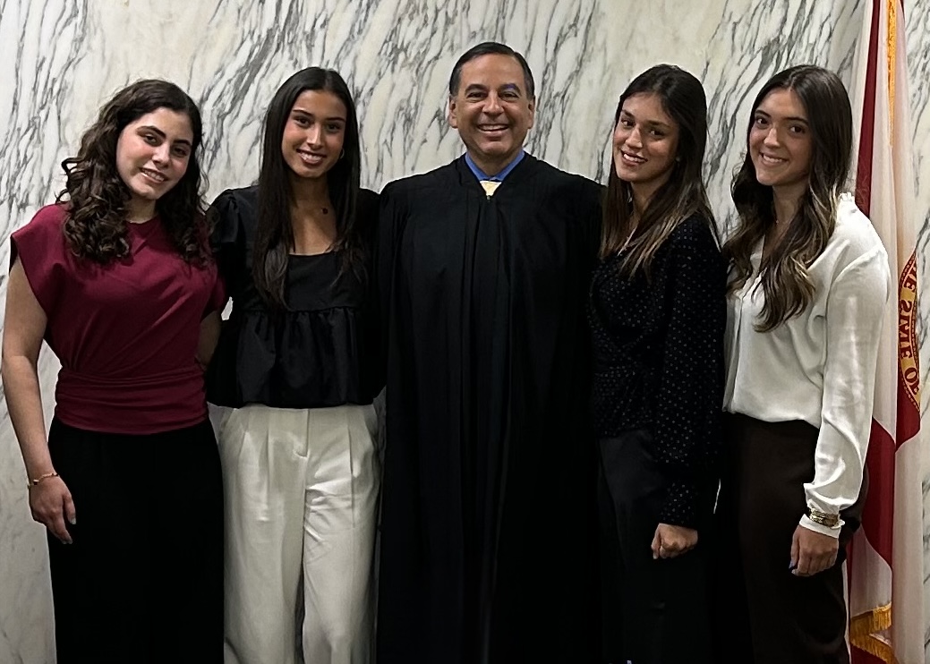 Judge Carlos Guzman Welcomes Students From Our Lady of Lourdes Academy
