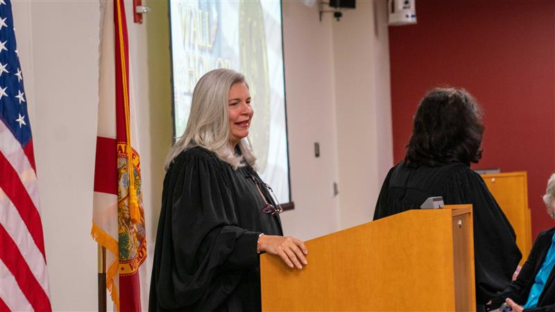 Highlights from Miami-Dade Bar Assoc. Town Hall with Chief Judge Nushin G. Sayfie and Clerk of Courts Juan Fernandez-Barquin