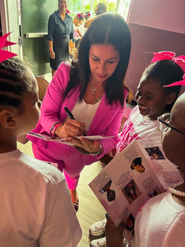 Chief Judge Nushin G. Sayfie Speaks at The Embrace Girls Foundation 2024 International Day of the Girl Forum