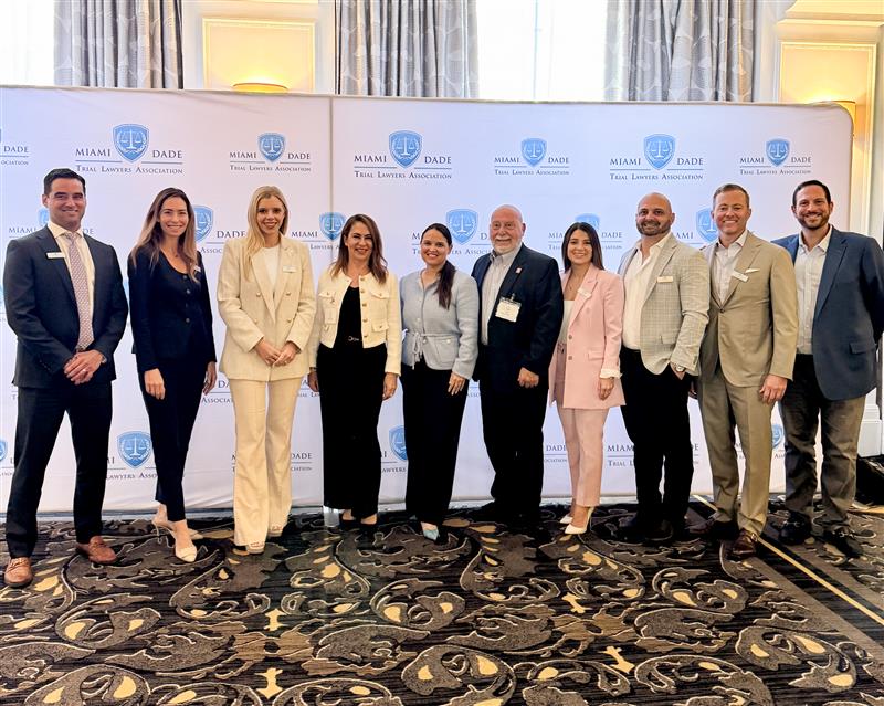 Judges Gina Beovides, Lourdes Simon and Jose Rodriguez Join Panel at the Miami-Dade Trial Lawyers Association Seminar