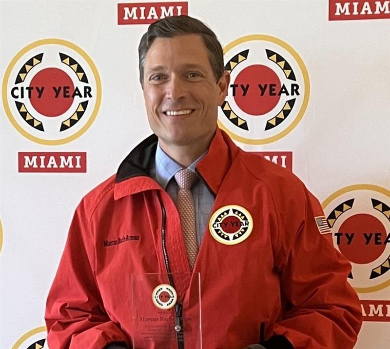 Congratulations to Judge Marcus Bach Armas for Receiving of the 2025 City Year of Mentorship Award