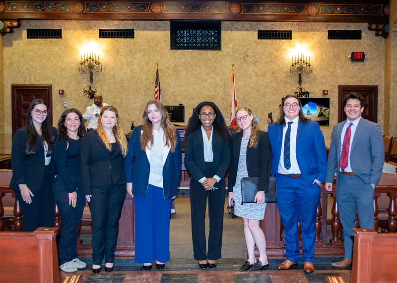 #TeamJud11 Appellate Division Judges Welcomed Law Students from St. Thomas University
