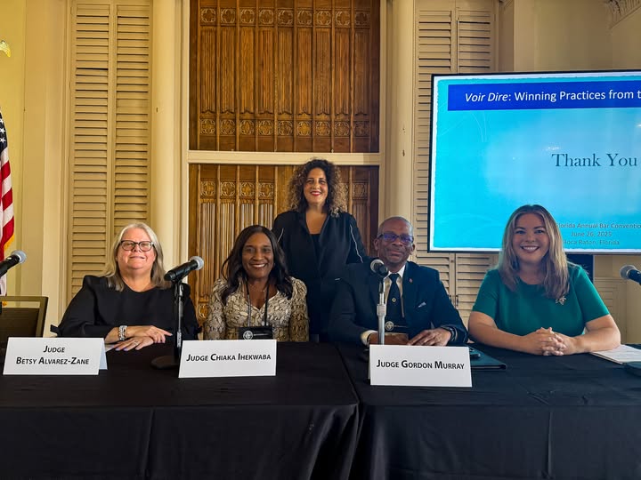 #TeamJud11 Judges Shared Valuable Insights at The Florida Bar Annual Convention Panel Presentation