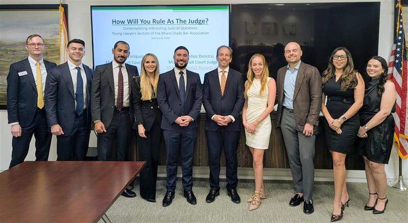 Judges Jason Dimitris and Javier Enriquez Participate in “The Verdict is Yours”