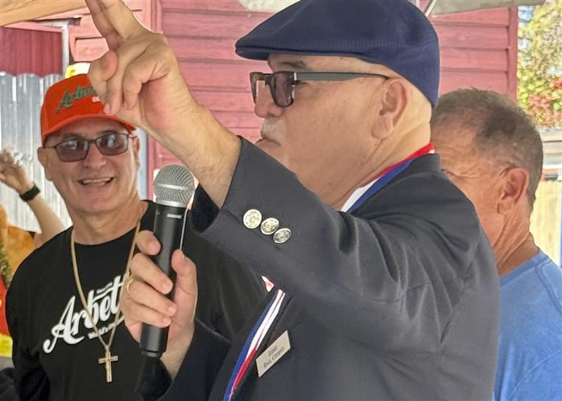 Judge Raul Cuervo Inducted into the Arbetter’s Hot Dogs Hall of Fame