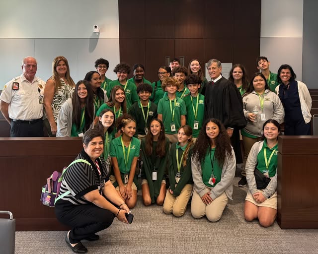 Judge Peter Lopez Welcomes Students From Greentree Prep Charter School