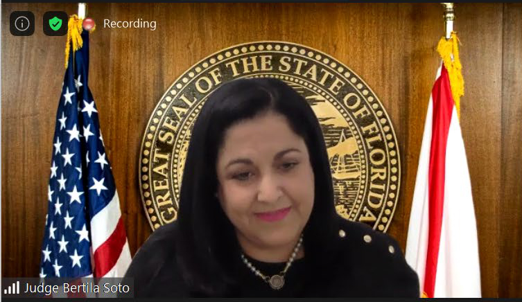 The Honorable Bertila Soto Receives 2020 Jurist of the Year Award from the Florida Chapter of the American Board of Trial Advocates