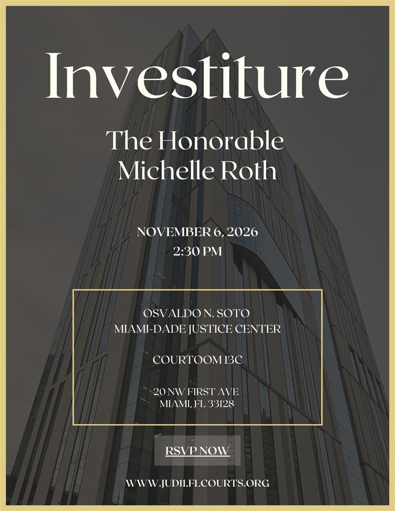 Investiture of the Honorable Jennifer Trautman Levin, County Court Judge