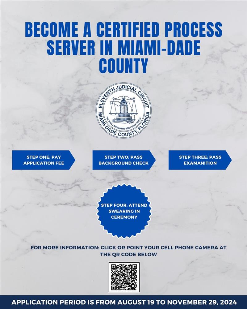 Apply Now to Become a Certified Civil Process Server